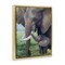 Stupell Industries Baby Elephant And Mother Floating Frame, design by James Corwin